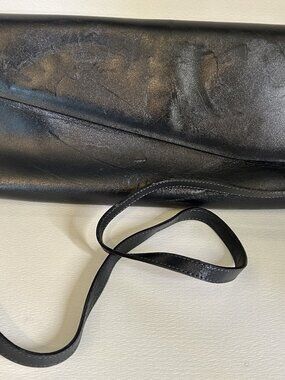 Vintage Leather Shoulder Bag by France Soobtasia